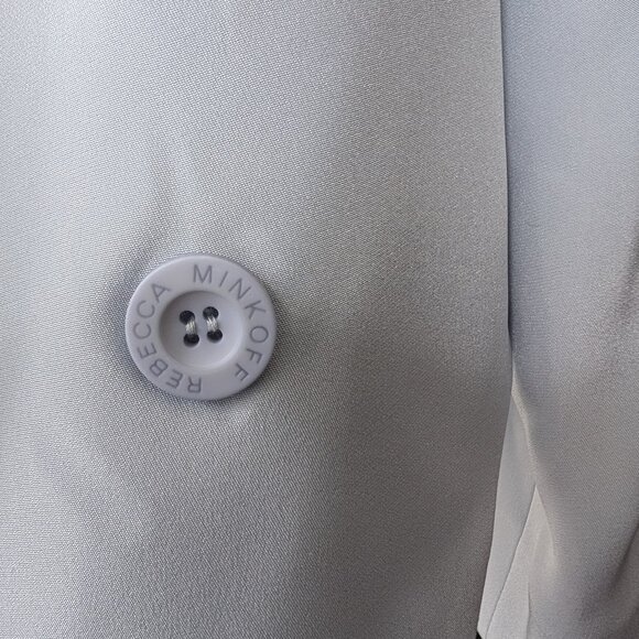 NWT Rebecca Minkoff Becky Jacket / Blazer (Light Blue) - Picture 7 of 15